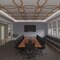 Ekena Millwork 47 14W x 47 14H x 38T Large Lilley Decorative Fretwork Wood Ceiling Panels, Cherry CELW47X47X0375LEYCH - alternate 6